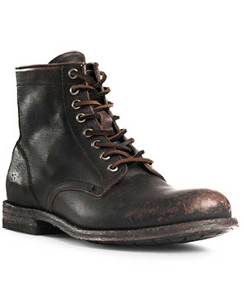 Frye Men's Tyler Lace-Up Boots - Round Toe, Black, hi-res