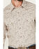 Image #2 - Rock & Roll Denim Men's Paisley Print Long Sleeve Snap Stretch Western Shirt, Taupe, hi-res