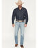 Image #1 - Ariat Men's M7 Rocker Shasta Light Wash Slim Straight Stretch Denim Jeans, Blue, hi-res