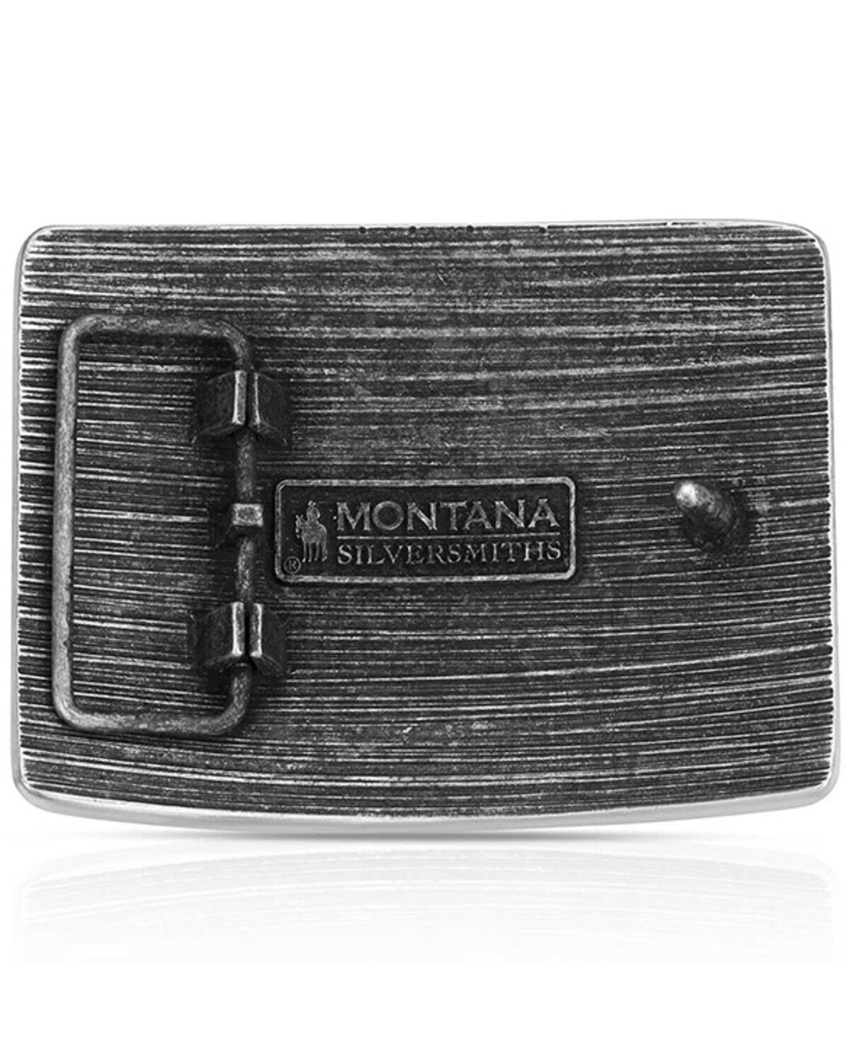 Image #2 - Montana Silversmiths Cactus Alley Permanent Vacation Belt Buckle, Silver, hi-res