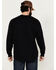 Image #4 - Hawx Men's FR Long Sleeve Pocket T-Shirt, Navy, hi-res