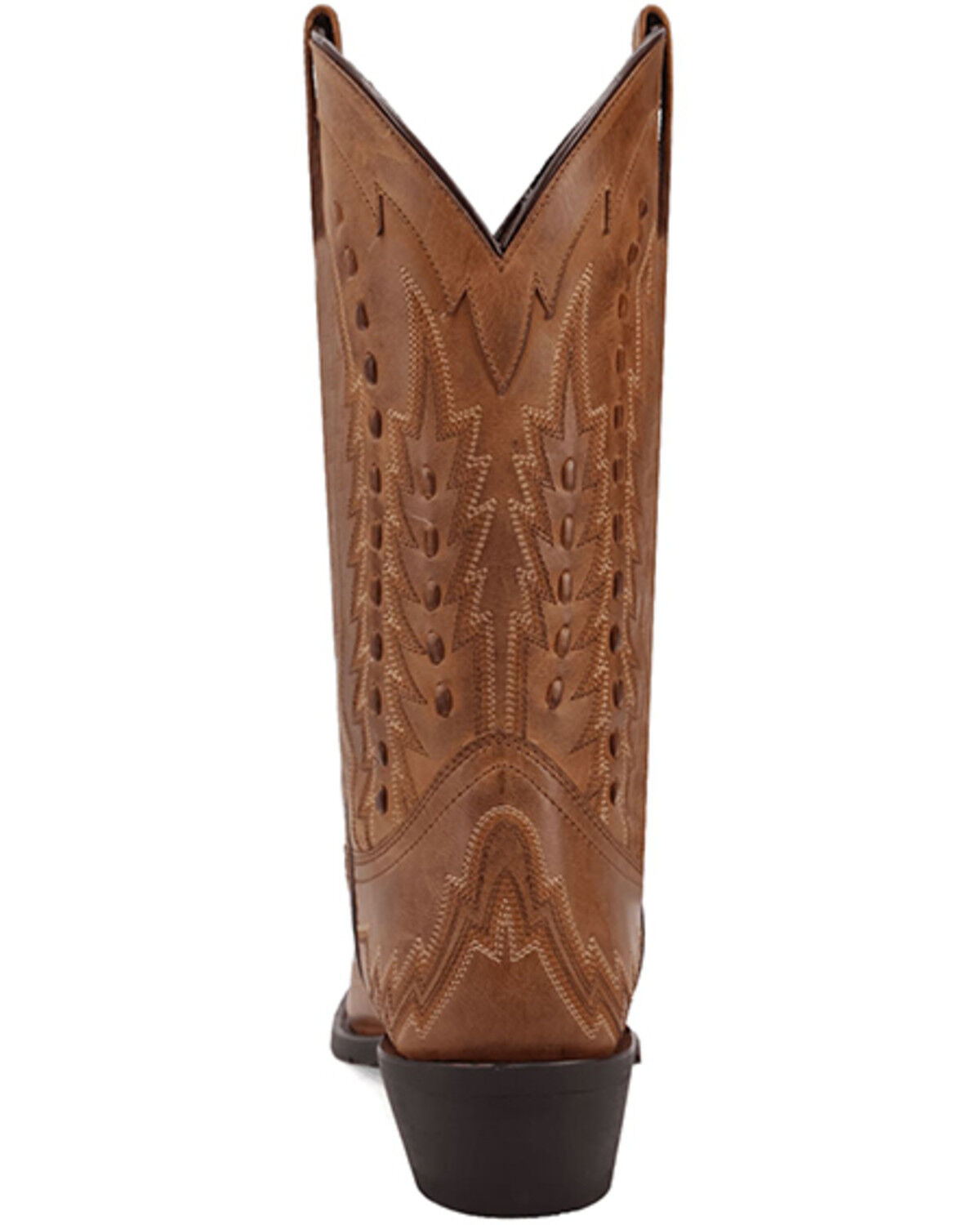 Image #5 - Laredo Men's Silverdale Western Boot - Snip Toe, Tan, hi-res