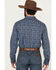 Image #4 - Gibson Trading Co Men's City Limits Medallion Print Long Sleeve Button-Down Stretch Western Shirt, Blue, hi-res