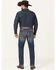 Image #7 - Wrangler Retro Men's Bozeman Medium Wash Low Rise Slim Straight Jeans, Denim, hi-res