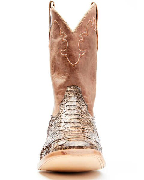 Image #4 - Cody James Men's Exotic Python Western Boots - Broad Square Toe, Python, hi-res