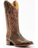 Shyanne Women's Cassidy Spice Combo Leather Western Boots - Square Toe , Brown, hi-res