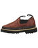 Image #3 - Georgia Boot Toddler Boys' Leather Romeo Shoes - Round Toe, Brown, hi-res