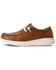 Ariat Women's Floral Embossed Casual Hilo Shoe - Moc Toe , Brown, hi-res