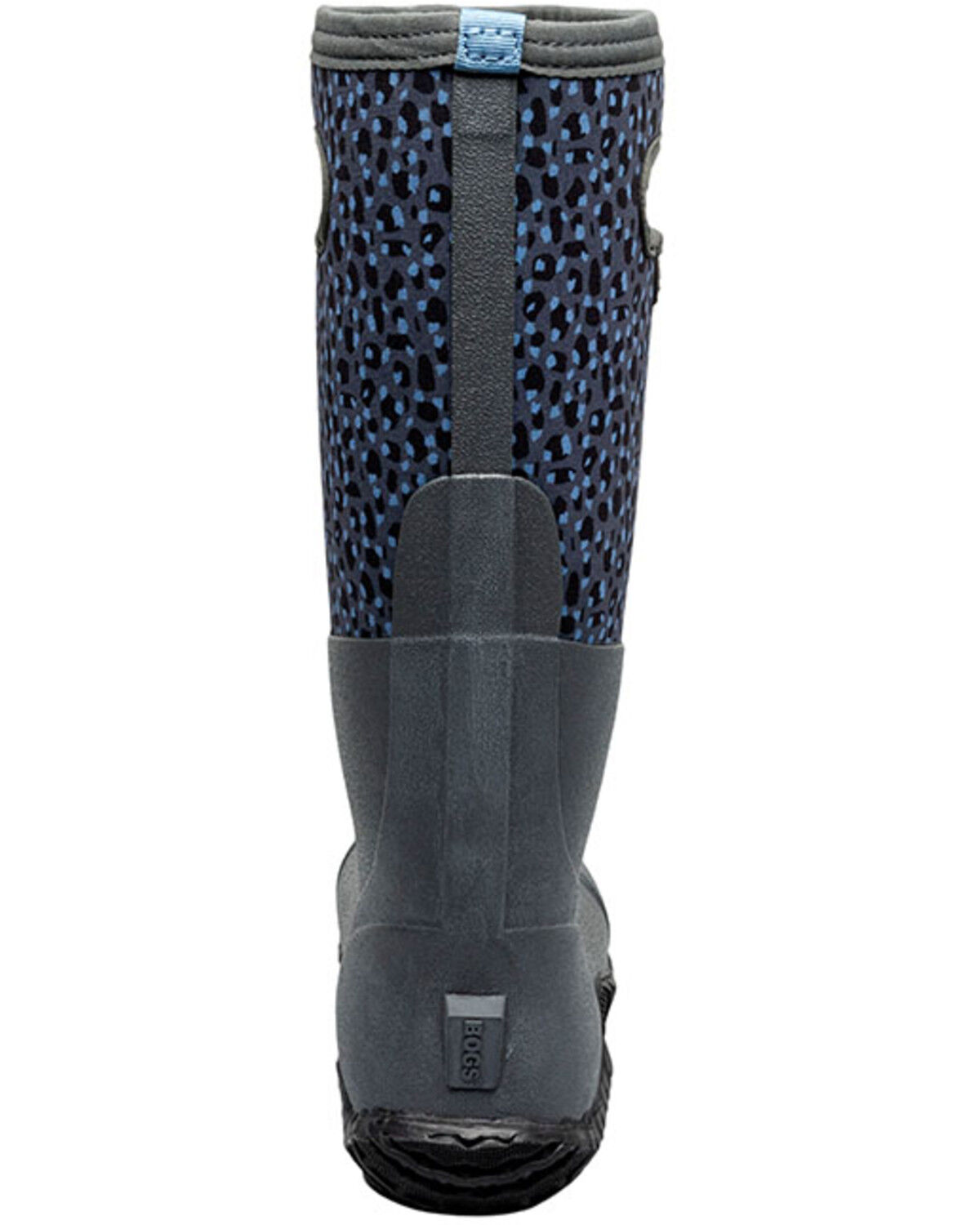 Image #5 - Bogs Women's Mesa Joyful Jungle Rain Boots - Round Toe, Dark Grey, hi-res