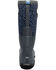 Image #5 - Bogs Women's Mesa Joyful Jungle Rain Boots - Round Toe, Dark Grey, hi-res