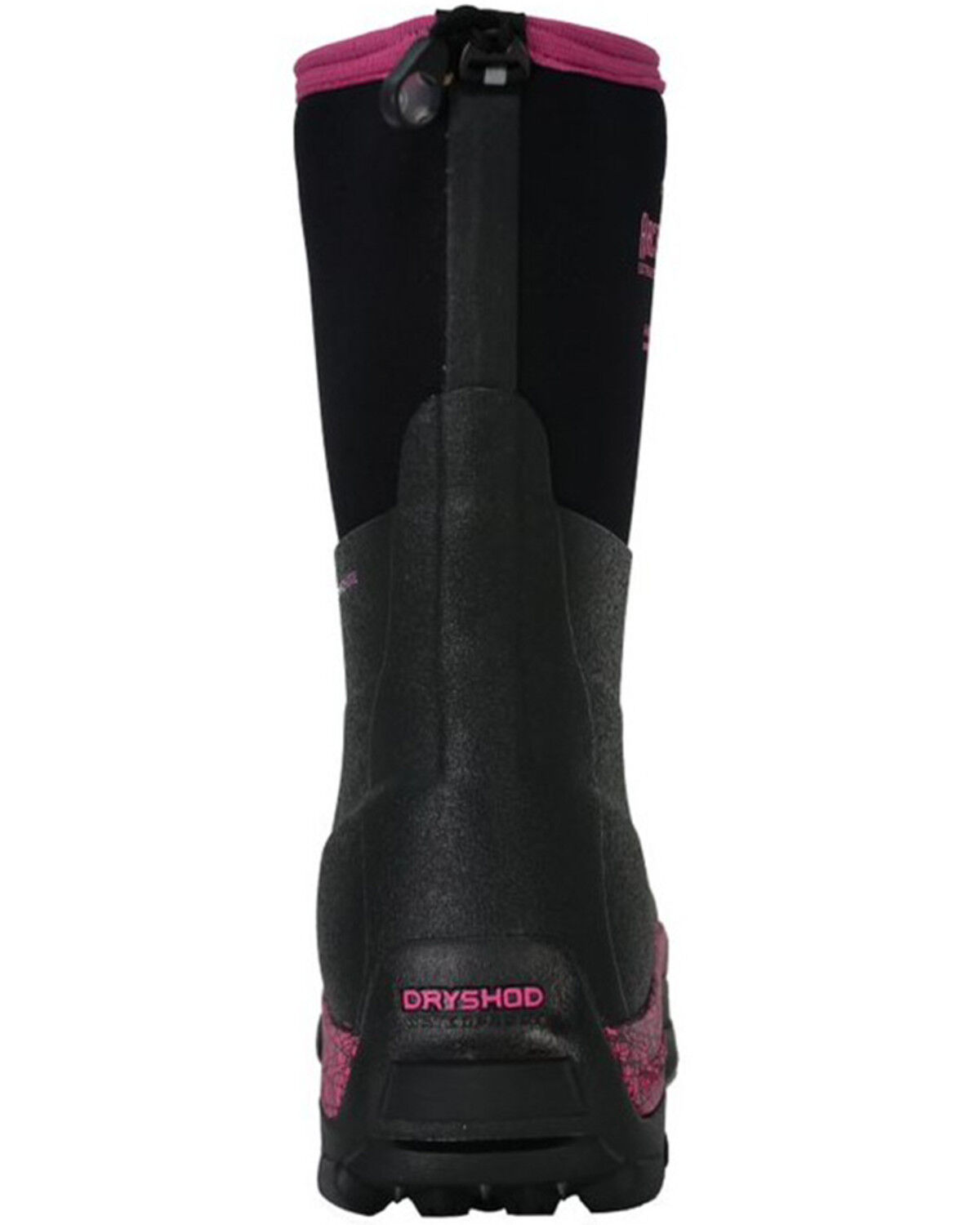 Image #5 - Dryshod Women's Pink Mid Arctic Storm Work Boots, Black, hi-res