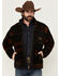 Image #1 - Pendleton Men's Harding Printed Berber Jacket, Black, hi-res