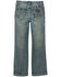 Image #1 - Wrangler Retro Toddler Boys' Medium Wash Slim Bootcut Stretch Denim Jeans, Medium Wash, hi-res