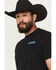 Image #3 - Rock & Roll Denim Men's Steerhead Short Sleeve Graphic T-Shirt, Black, hi-res