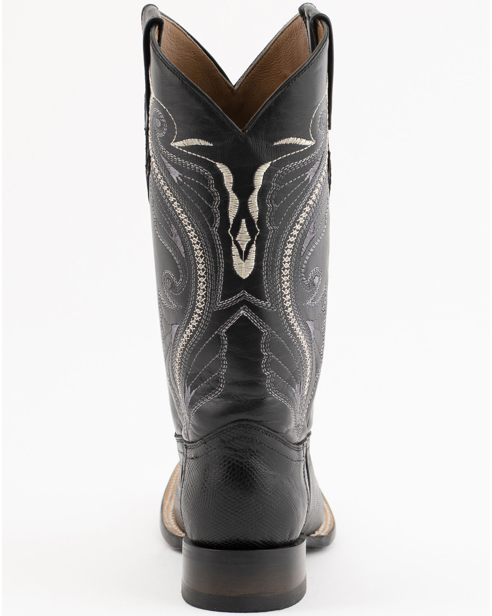 Ferrini Men s Lizard Western Boots Square Toe Sheplers