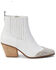 Image #2 - Matisse Women's Blake Fashion Booties - Pointed Toe, White, hi-res