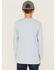 Image #4 - Carhartt Boys' Logo Pocket Long Sleeve T-Shirt, Light Blue, hi-res