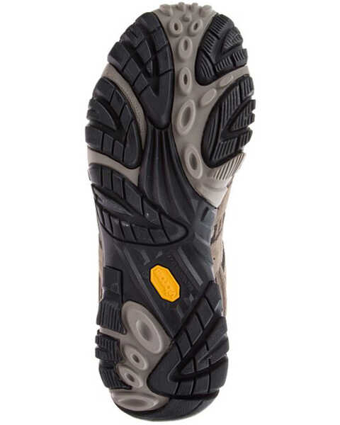 Image #6 - Merrell Men's Moab Waterproof Hiking Shoes - Soft Toe, Dark Brown, hi-res