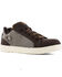 Image #1 - Volcom Men's Stone Skate Inspired Work Shoes - Composite Toe, Dark Brown, hi-res