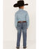 Image #3 - Cody James Little Boys' Light Wash Casey Stackable Straight Jeans, Light Wash, hi-res