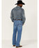 Blue Ranchwear Men's Bronc Rider Light Medium Wash Rigid Regular Straight Jeans , Light Medium Wash, hi-res
