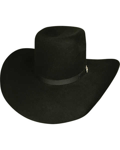 Image #1 - Bullhide Chute Boss 8X Felt Cowboy Hat, Black, hi-res