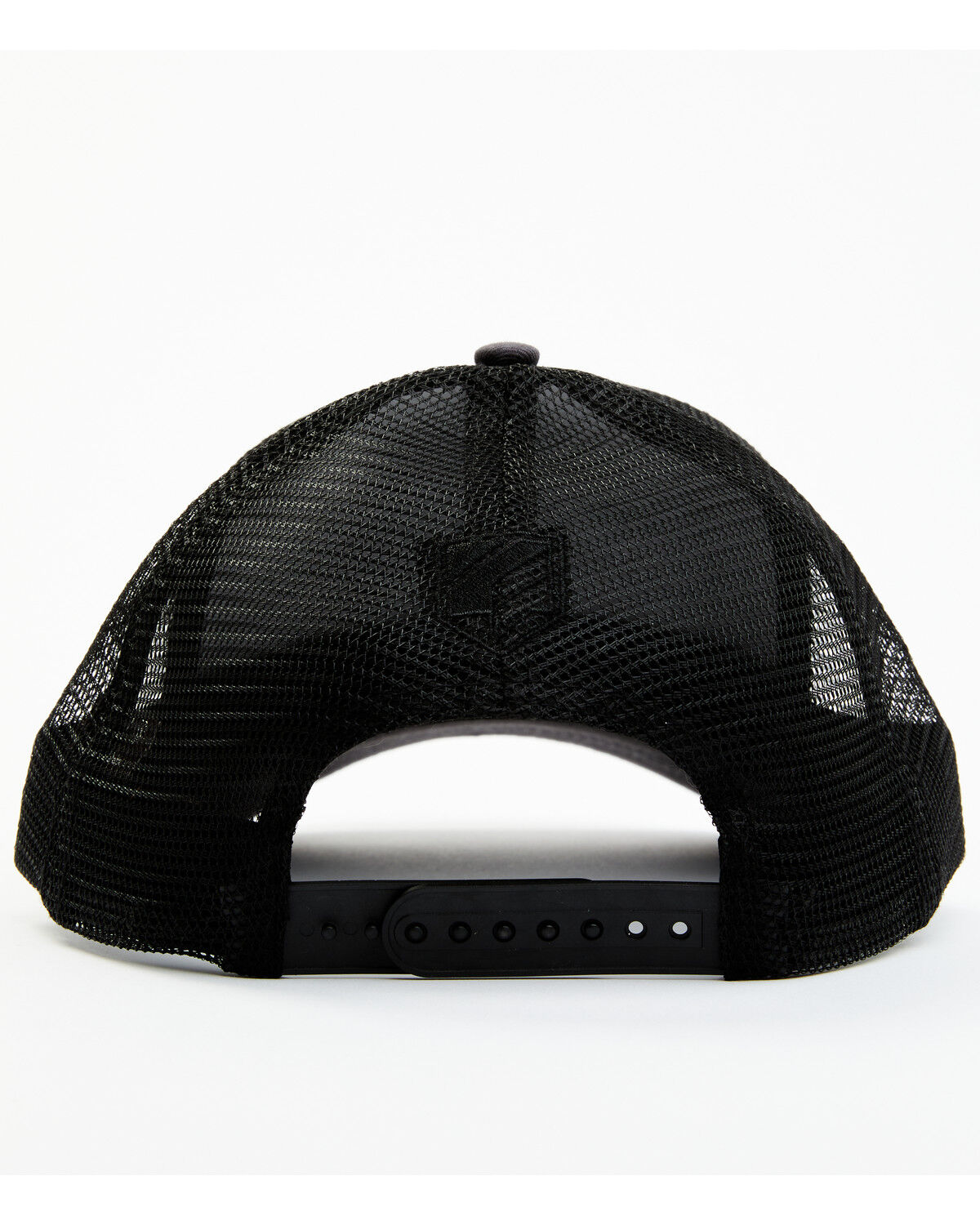 Image #3 - RANK 45® Men's Rubber Patch Logo Ball Cap, Grey, hi-res