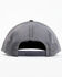 Oil Field Hats Men's Logo Patch Mesh Back Ball Cap , Black, hi-res