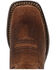 Image #6 - Durango Little Boys' Rebel Western Boots - Broad Square Toe, Brown, hi-res