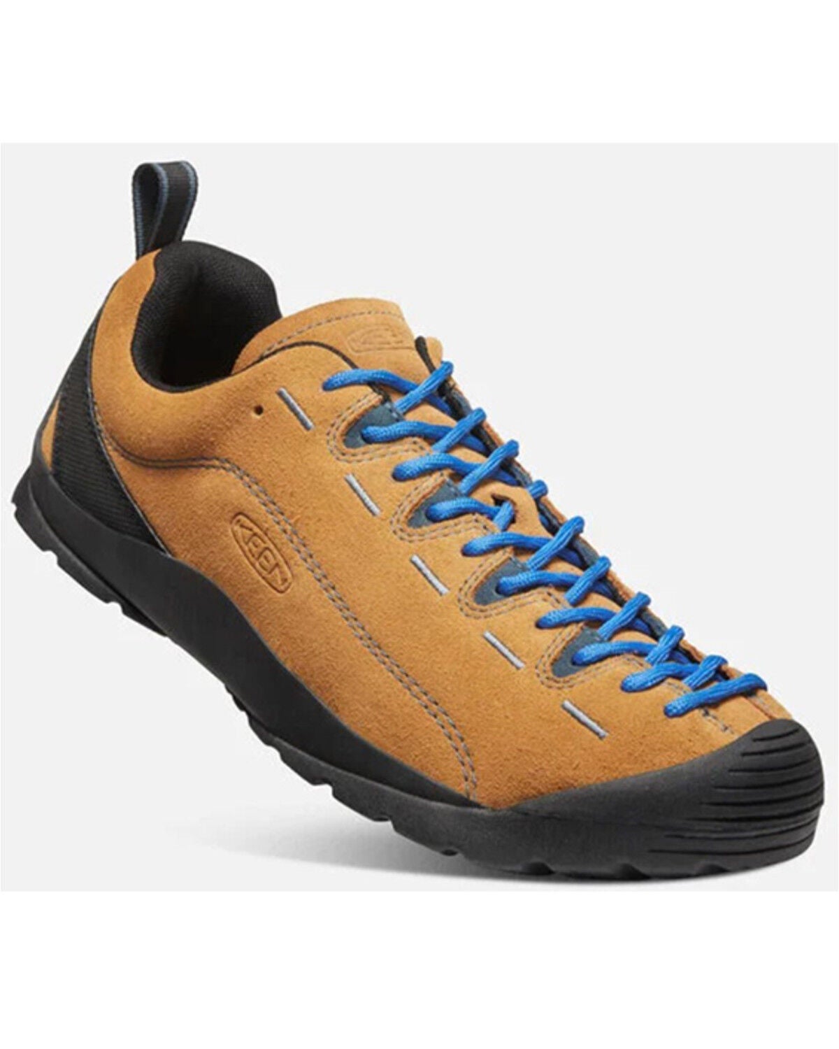 Keen Men's Cathay Spice & Orion Blue Jasper Lace-Up Hiking Shoe, Orange, hi-res