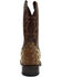 Dan Post Men's Karung Snake Brown Exotic Western Boots - Broad Square Toe , Brown, hi-res