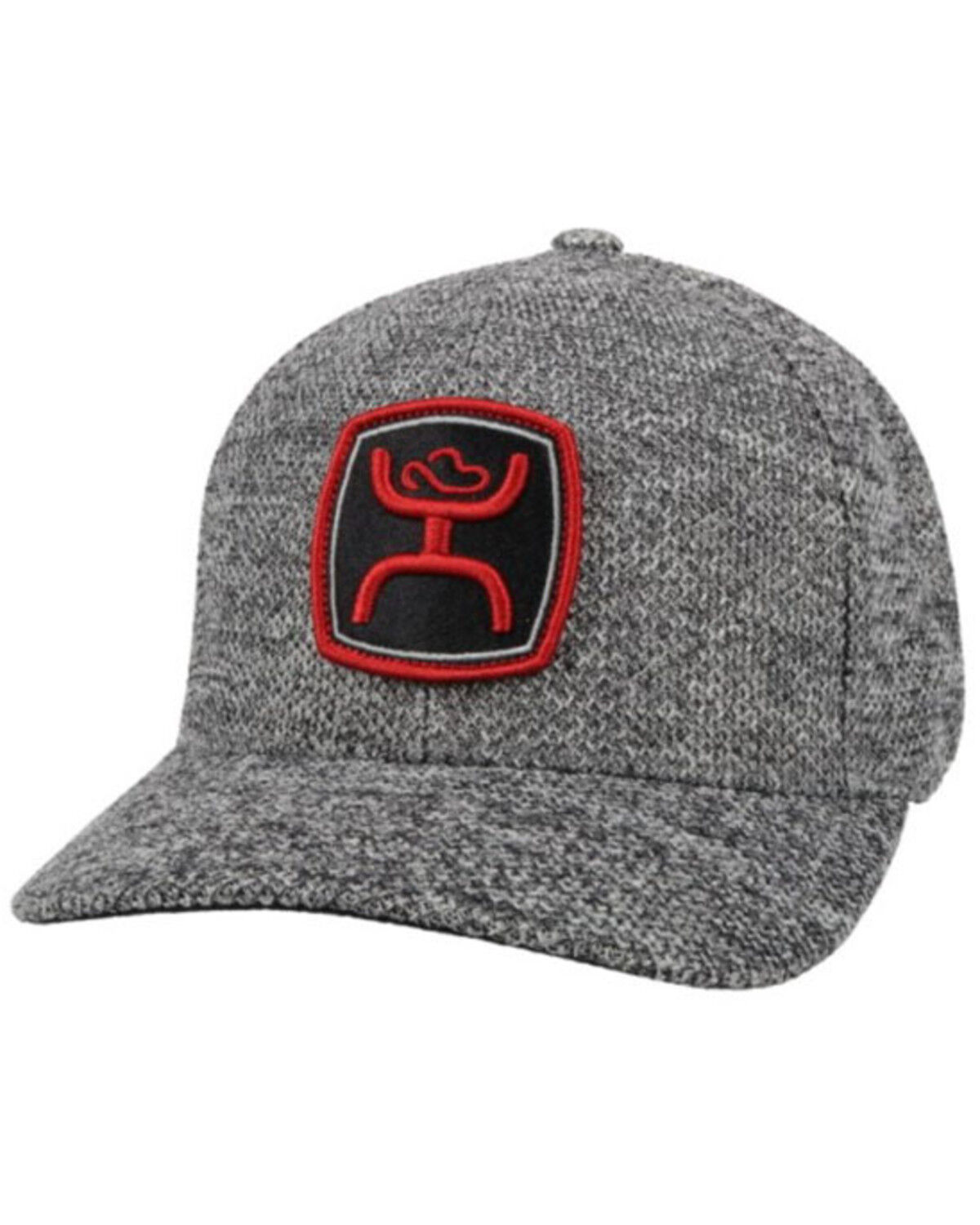 Image #1 - Hooey Men's Gray Zenith Embroidered Logo Trucker Cap, Grey, hi-res