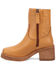 Image #3 - Dingo Women's Roxy Fashion Booties - Round Toe, Mustard, hi-res