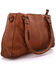 Image #2 - Bed Stu Women's Rockababy Tie Dye Leather Satchel Bag, Tan, hi-res