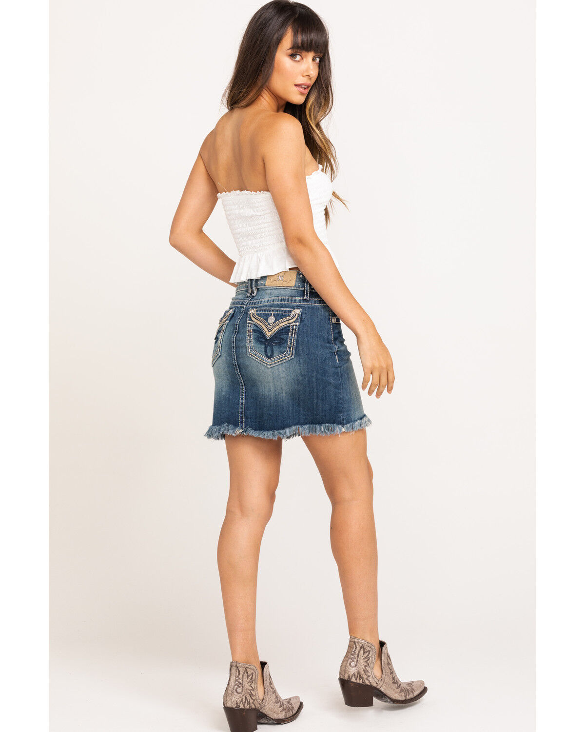 miss me jean skirt