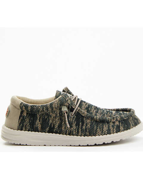 Image #2 - HEYDUDE Men's Wally Sox Casual Shoes - Moc Toe, Camouflage, hi-res