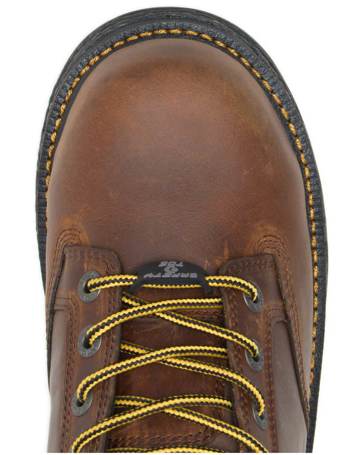 Image #4 - Wolverine Men's Hellcat Waterproof Work Boots - Soft Toe, Brown, hi-res