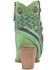 Image #5 - Dingo Women's Suede Bandida Western Booties - Round Toe, Moss Green, hi-res