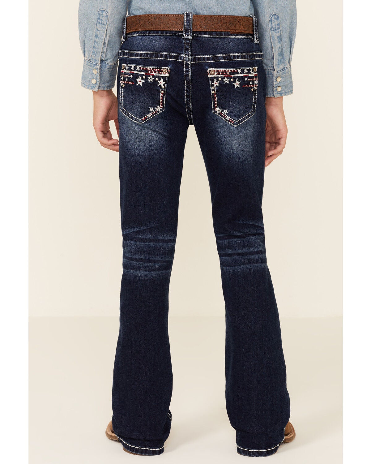 Shyanne Girls' Medium Wash Americana 