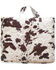 Image #4 - Wrangler Cowhide Quilt Set - King, Brown, hi-res