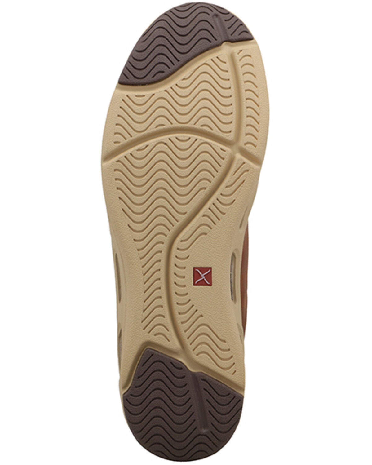 Image #7 - Twisted X Men's Peek-A-Boo Matrix Collection&trade; Casual Shoes - Moc Toe, Bark, hi-res