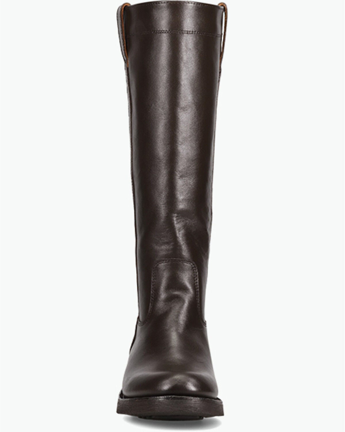Image #4 - Frye Women's Viv Riding Boots - Round Toe, Dark Brown, hi-res