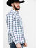 Image #3 - Moonshine Spirit Men's Fireball Plaid Long Sleeve Western Shirt , , hi-res