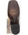 Image #6 - Ferrini Men's Bronco Pirarucu Print Western Boots - Broad Square Toe, Brown, hi-res