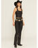 Image #1 - Idyllwind Women's Chambley Large Concho Chain Belt, Silver, hi-res