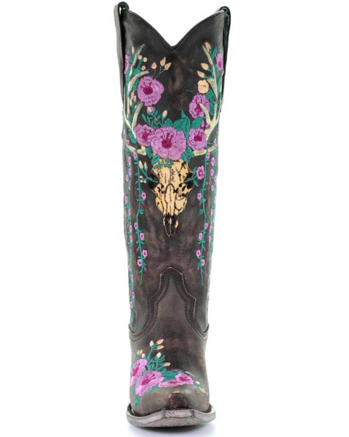 skull cowboy boots womens
