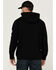 Image #4 - Hawx Men's Halstead Logo Sleeve Hooded Sweatshirt, Black, hi-res