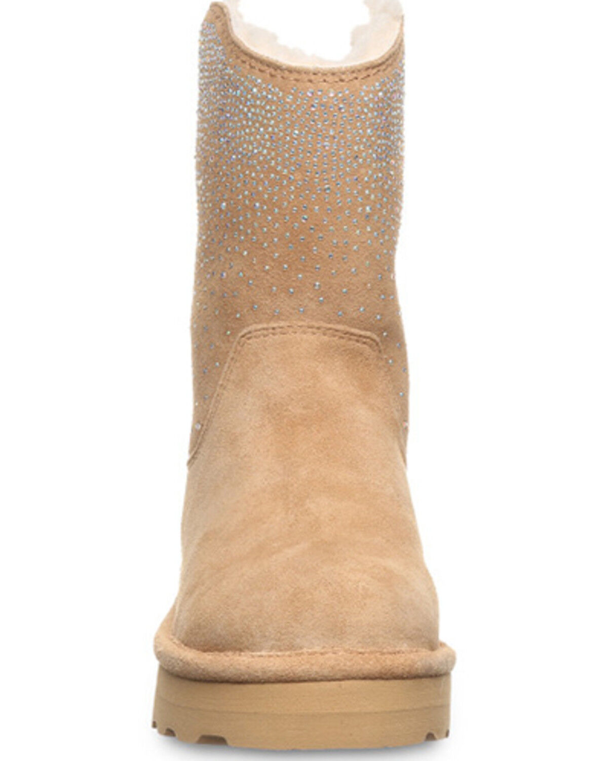 Image #4 - Bearpaw Women's Glam Platform Lo Casual Boots, Tan, hi-res