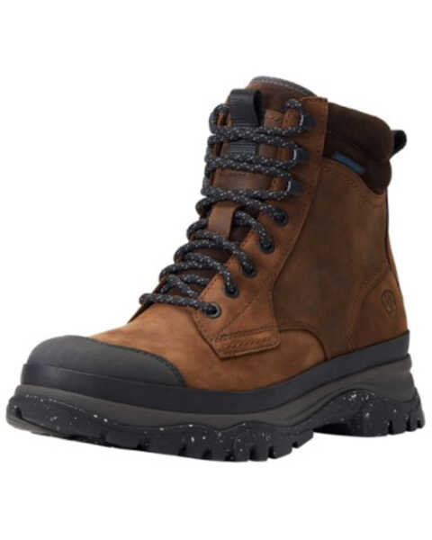 Image #1 - Ariat Men's Moresby Waterproof Lace-Up English Ridng Boots - Round Toe , Brown, hi-res