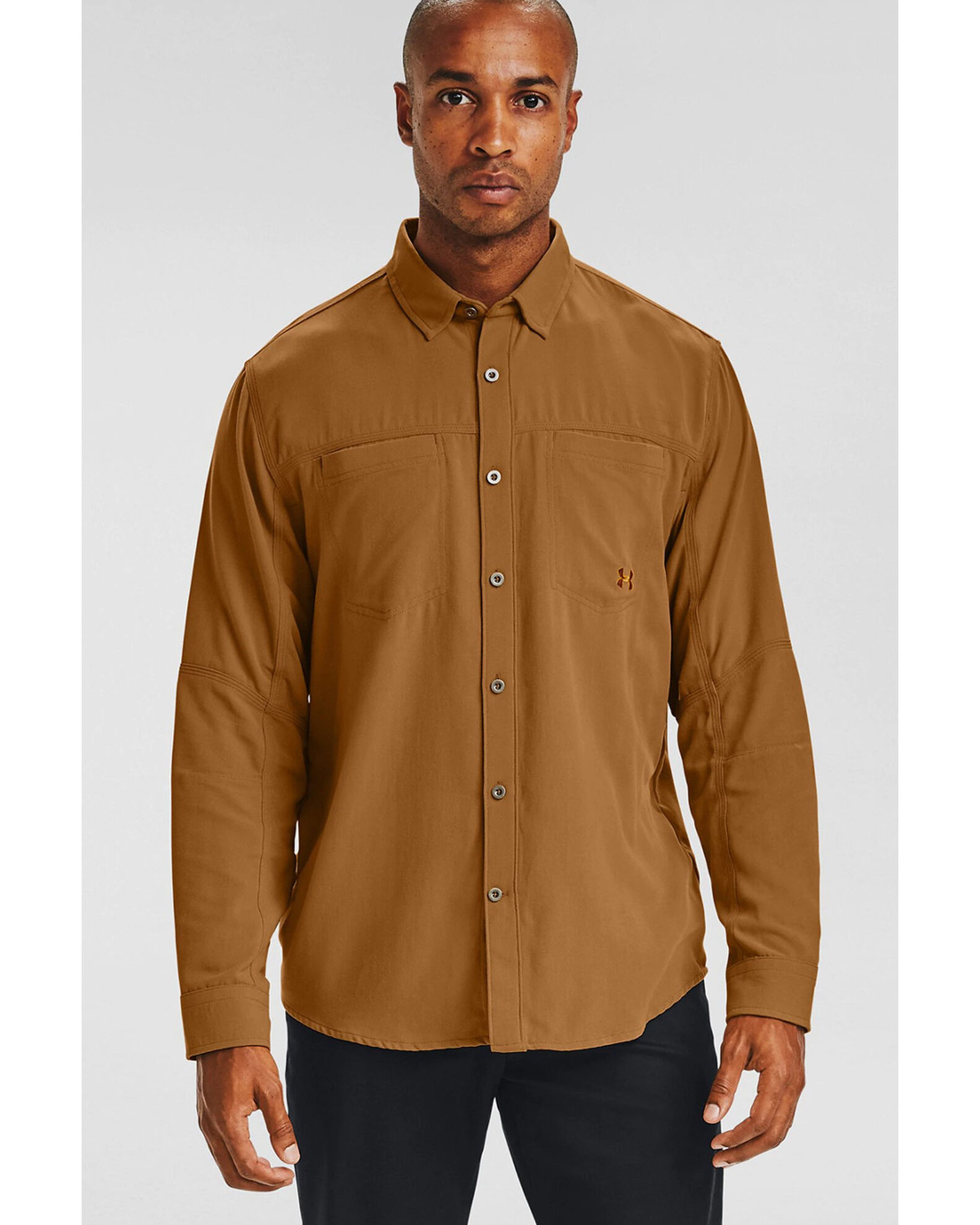 Mens yellow button down hotsell